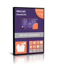 exocad DentalCAD licencia PERPETUAL - implant lab bundle
